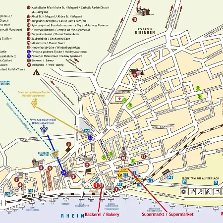 Zur Goldenen Traube * Ruedesheim am Rhein